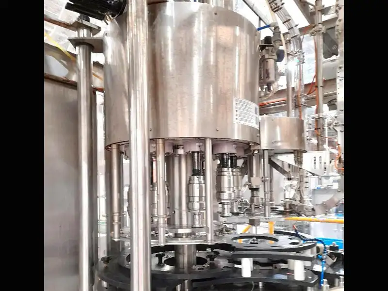 Photo #13 of Used Complete Bottling Line for PET and Glass 2007