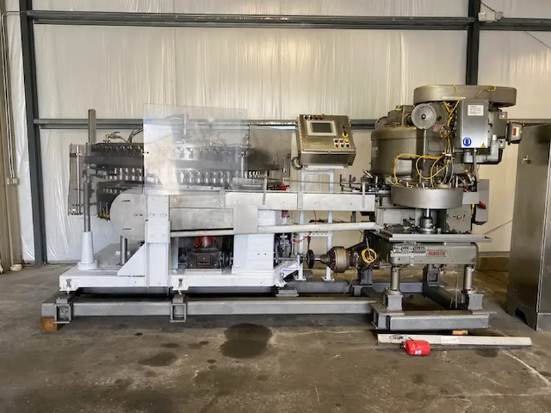 Photo #1 of Used Can filler Uni-Blend 72 and Seamer Angelus 120L up to 40000 cph