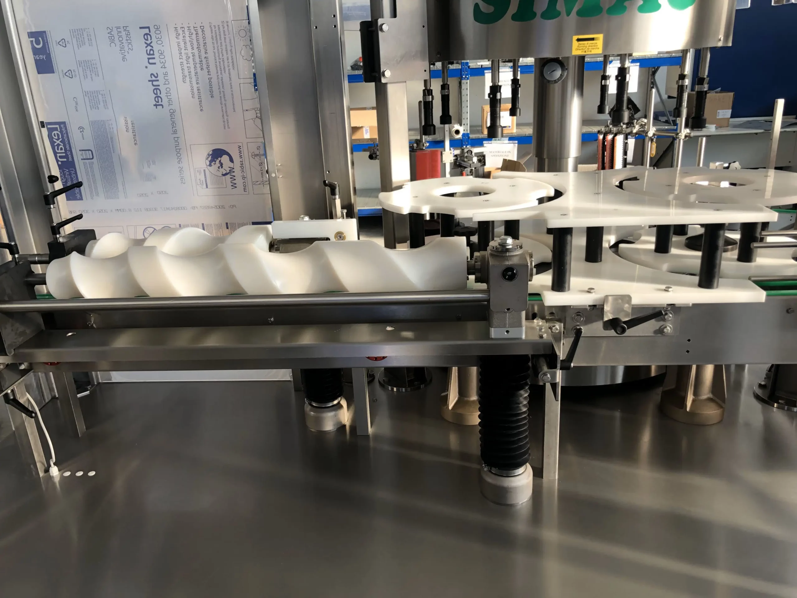 Photo #7 of Used Modular Labeling Machine SIMAC Sellers PP 770-8T 8000 bph