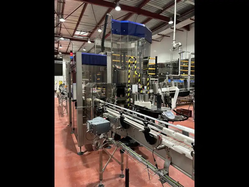 Photo #22 of Used Bottling Line for champagne, sparkling and still wine 4000 bph