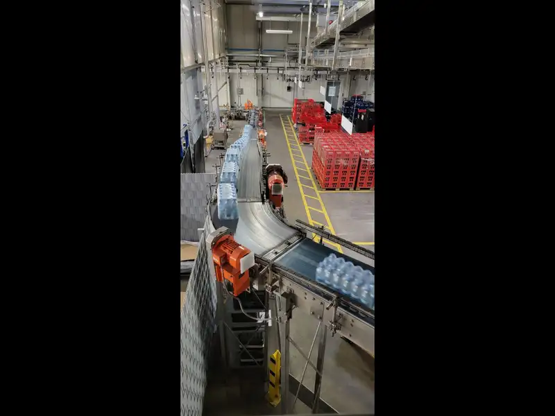 Photo #8 of Used End-of-line system for PET bottles 37800 bph