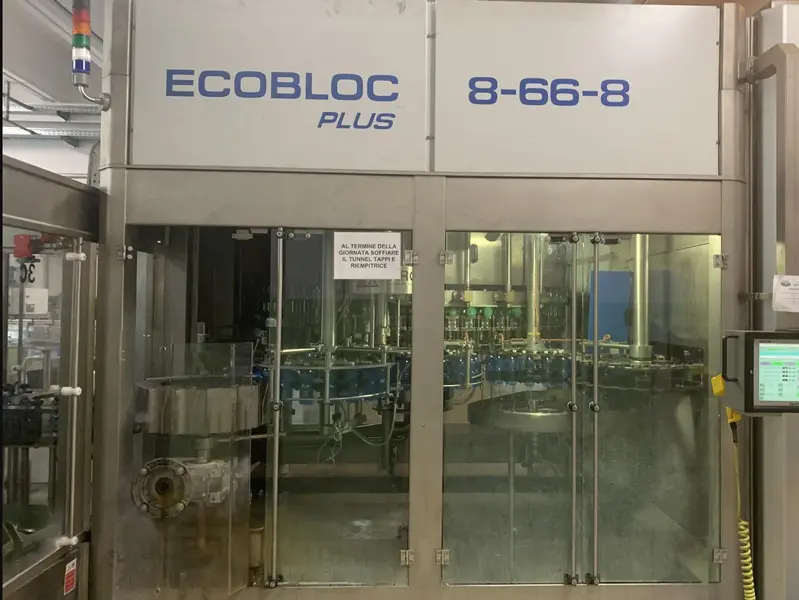 Photo #2 of Used bottling line SMI for CSD 14000 bph