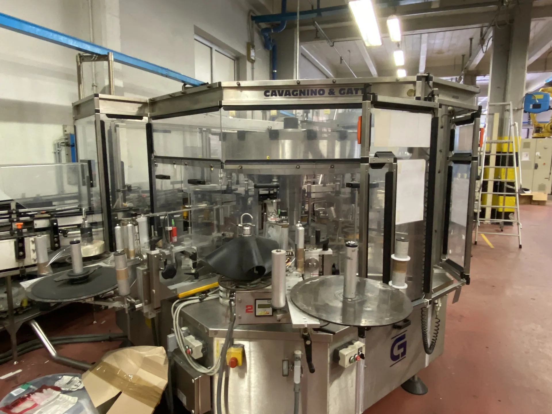 Photo #5 of Used labeling machine Cavagnino&Gatti 7000 bph