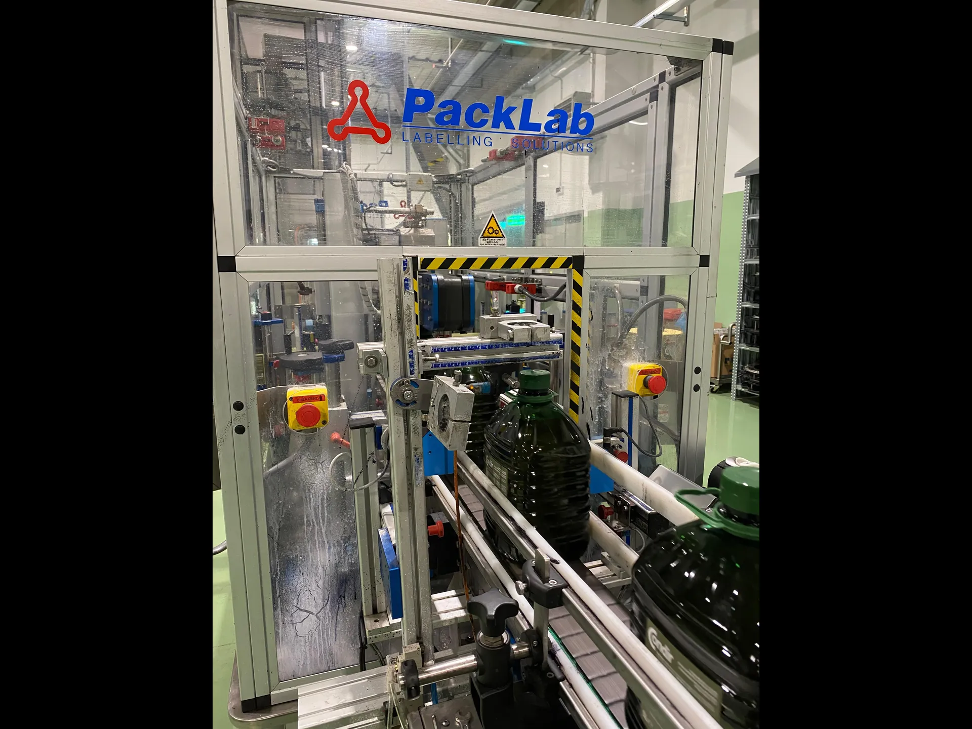 Photo #3 of Used labeling machne PE Pack Lab 4500 bph
